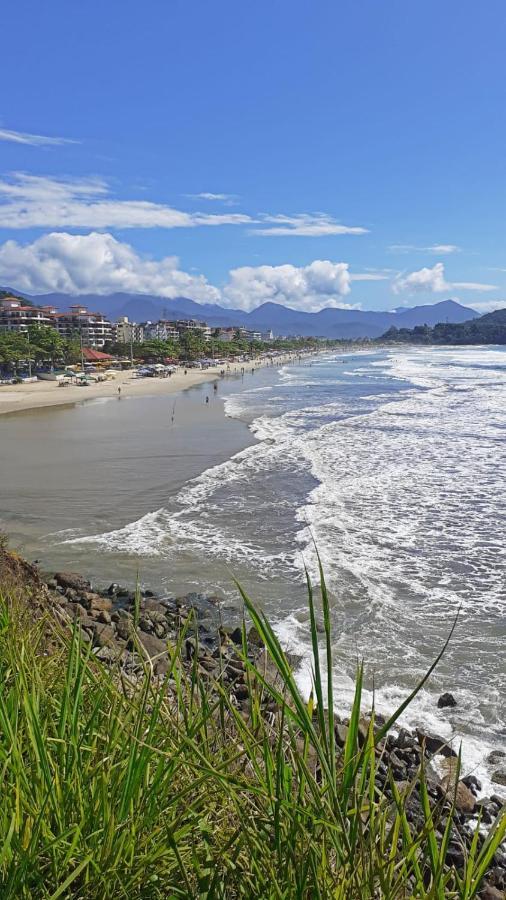Apartamento Lenamar II: Beachside Comfort with AC & Wi-Fi Ubatuba Exterior photo